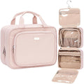 NISHEL Travel Toiletry Bag for Women, Makeup Essentials Organizer, Hanging Case by NISHEL