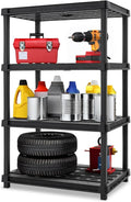IRIS USA 4-Shelf Extra Heavy Duty Deep Plastic Storage Shelves, 800lb Capacity by IRISUSA