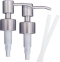 Stainless Steel Soap & Lotion Dispenser Pumps, Brushed Nickel Replacement by TopHomeStore