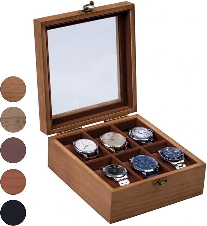 Watch Box, Watch Case for Men Women by ExperCity