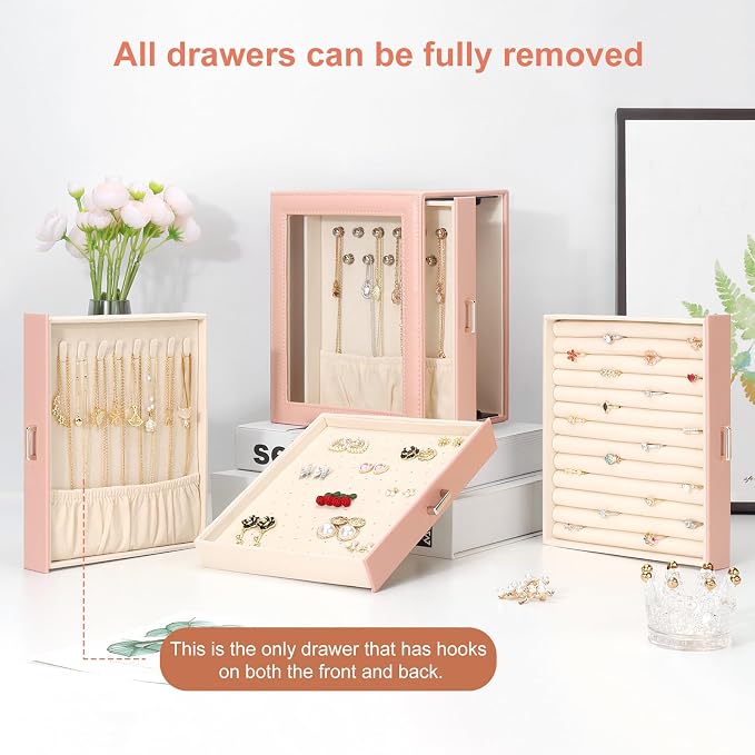 DesignSter Jewelry Box Organizer, Jewelry Box - Image 7