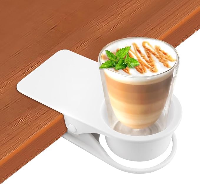 Kalolary Drinking Cup Holder Clip- Chair and Table Bottle Cup Stand DIY Glass by Kalolary