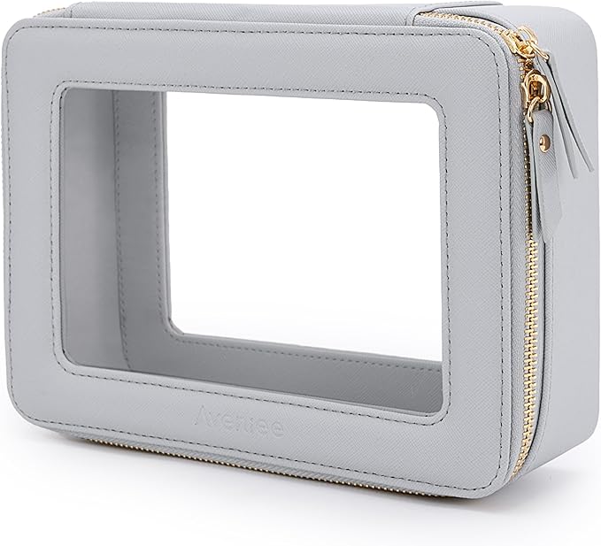 Aveniee Clear Makeup Bag Organizer, Large Travel Toiletry Bag by Aveniee
