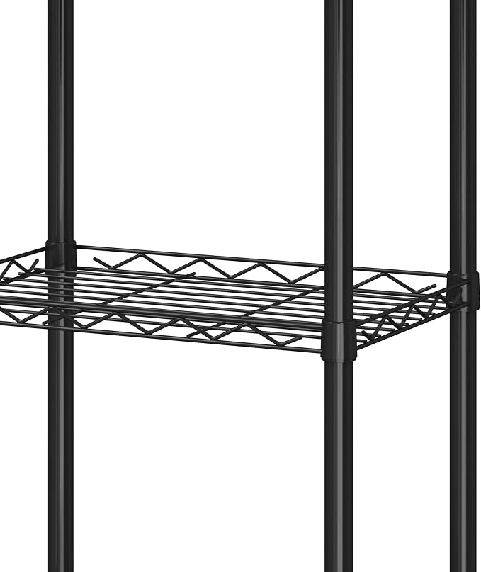 HOMEFORT 5-Tier Wire Shelving 5 Shelves Unit Metal Storage Rack Durable - Image 6