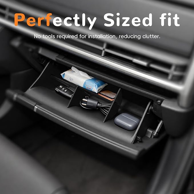MARCHFA Center Console Glove Box Divider Organizer Compatible - Image 2