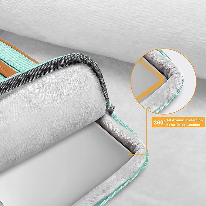 MOSISO 360 Protective Laptop Case 16 inch, 15-15.6 inch Laptop Sleeve Compatible - Image 3