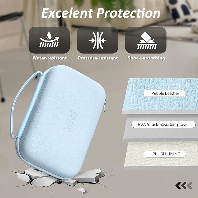 Charger Case for Macbook, Portable Tech Electronic Organizer Bag, Travel - Image 3