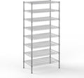 21" Deep x 36" Wide x 74" Height Wire Shelving Kit | 8-Tier | NSF Commercial by Regal+Altair