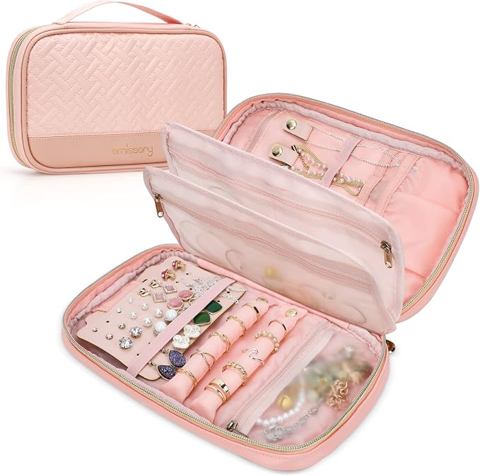 emissary Jewelry Organizer Case Travel Jewelry Storage Bag by emissary