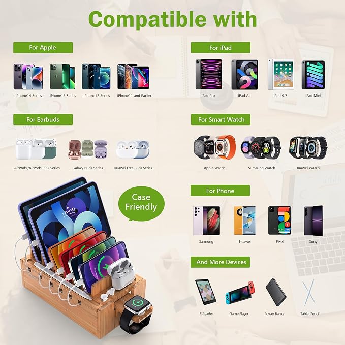 Pezin & Hulin Bamboo Charging Station - Image 5