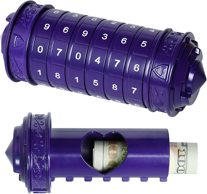 Da Vinci Code Numeric Cryptex Money Puzzle Box by coejokno