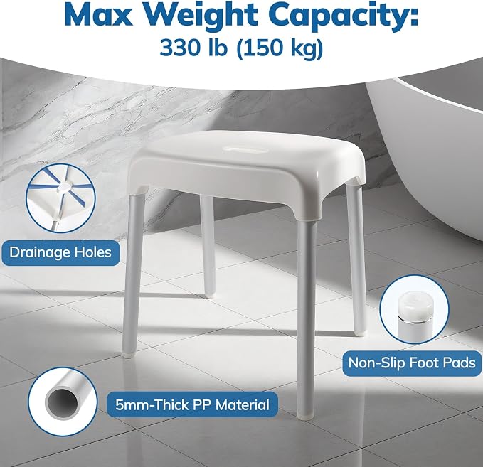 Umimile Shower Stool for Shaving Legs - Image 6