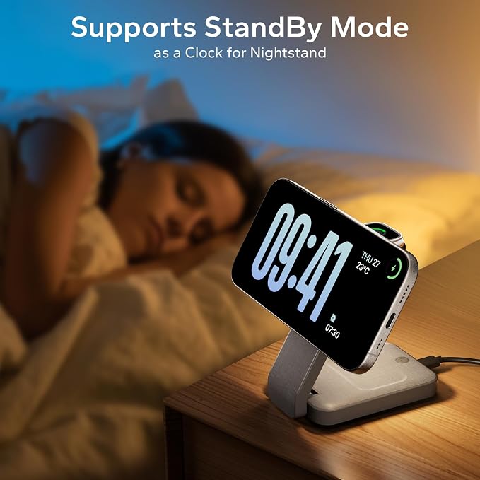 3 in 1 Foldable Wireless Charging Station - Image 6