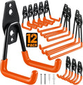 12 Pack Garage Hooks Heavy Duty Utility Steel by HUPBIPY