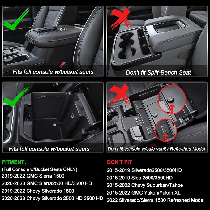Center Console Organizer Compatible - Image 2