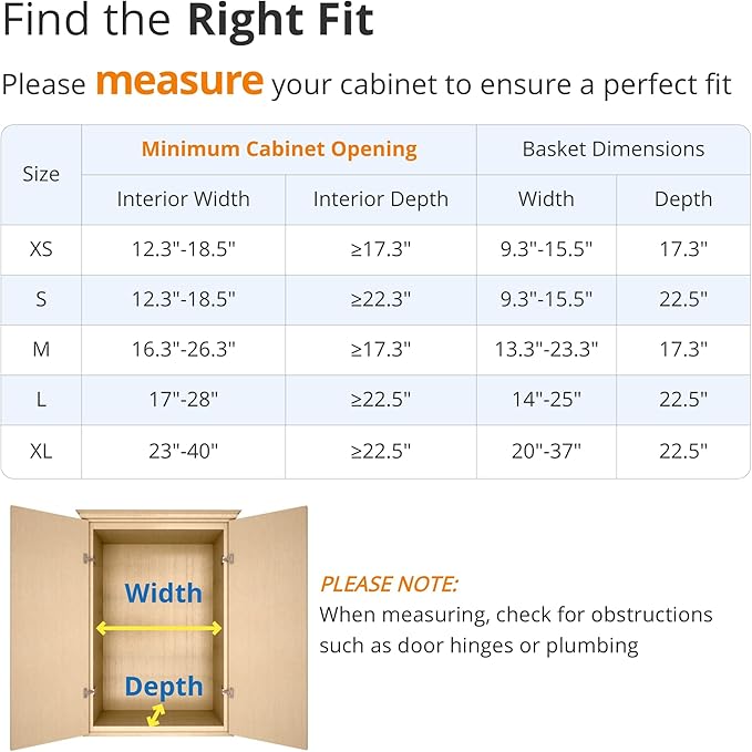 Pull Out Drawer Cabinet Organizer, Expandable Slide Out Storage Shelves - Image 3