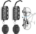 QAQ Swivel Bike Wall Mount, Vertical Bike Rack Garage Holds Up to 66lbs by LEDMask