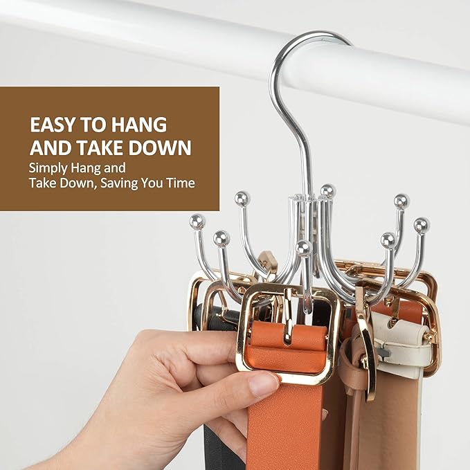 ZEDODIER Belt Hanger, Belt Organizer - Image 6