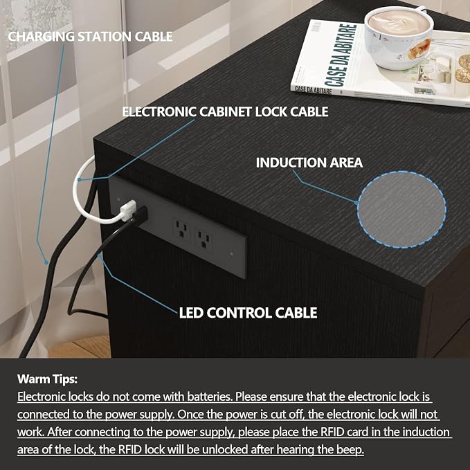 Auromie Set of 2 Nightstand - Image 6