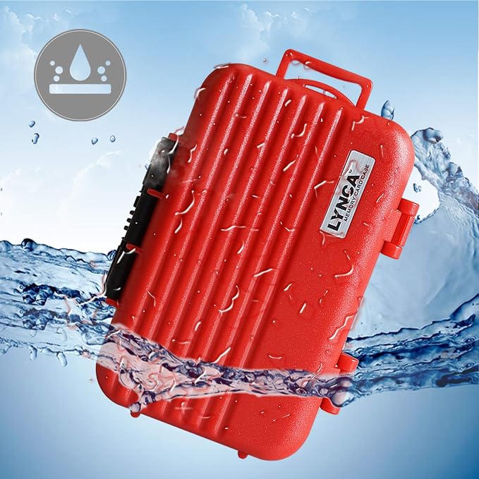 LYNCA 24 Slots Camera Memory Card Case Holder Water-Resistant Anti-Shock SD - Image 7