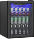 Compact Beverage Refrigerator, 105 Can/2.7 Cubic Feet Fridge by Erivess