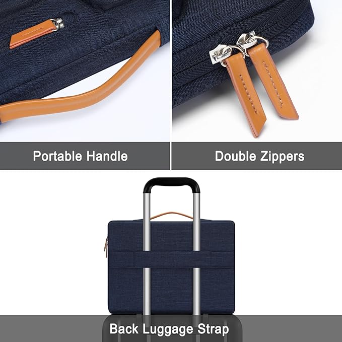 MOSISO 360 Protective Laptop Case 15 inch, 15 inch Laptop Sleeve Compatible - Image 4