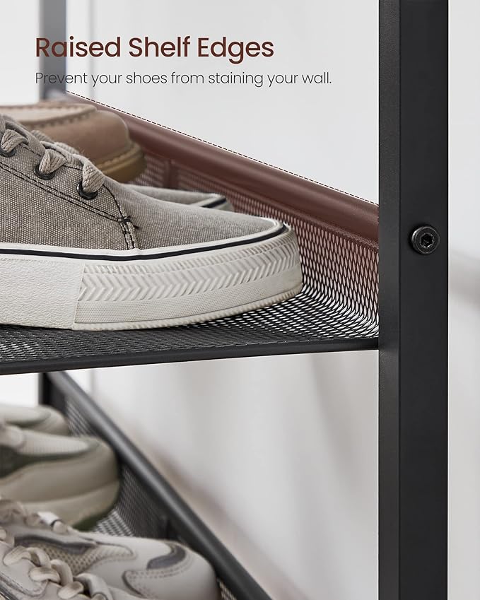 VASAGLE Shoe Rack for Entryway, 5-Tier Shoe Rack Organizer - Image 5