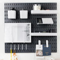 Pegboard Combination Kit for Wall Organizer, Wall Mounted Peg Board Kits for by RIVTUNTOOLS