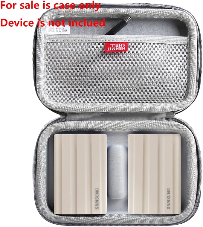 Hermitshell Hard Travel Case for Samsung T7 Shield 2TB / 1TB / 4TB, Portable SSD - Image 2