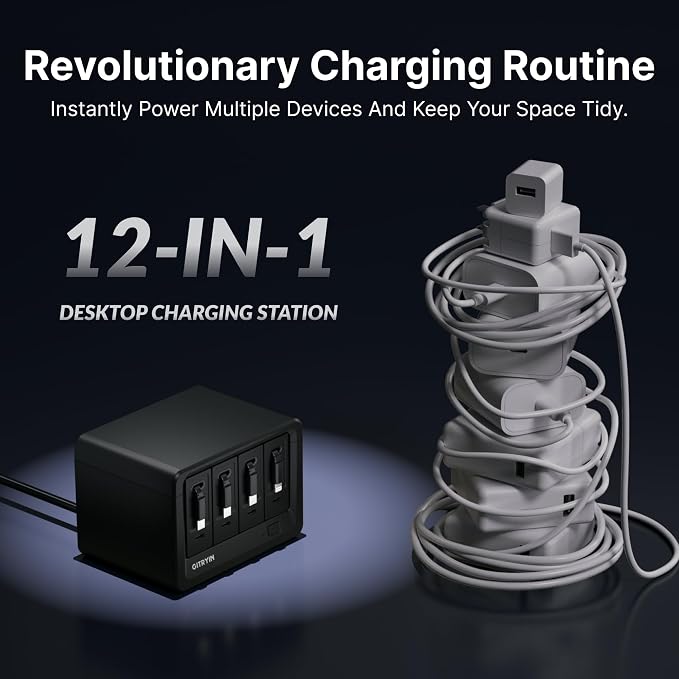 Gitryin 12-in-1 Desktop Charging Station - Image 4