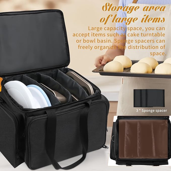 Baking Supplies Storage Case, Cake Decorating Storage Baking Supplies - Image 5