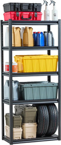 VEVOR Storage Shelves, 2000 lbs, 5 Tier Garage Storage Shelving by VEVOR