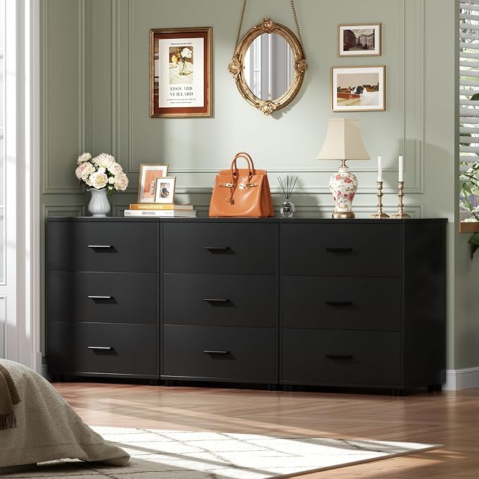 Aheaplus Closet Drawers Set of 2, Wood Closet Organizers and Storage - Image 7