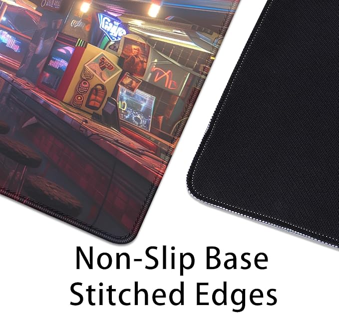 Game Over Mouse Pad, XL Game Hall Mousepad Desk Pad - Image 6