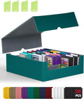 ZLCA Card Storage Box for MTG PTCG, Commander Deck Box Holds 3200+ Cards by ZLCA