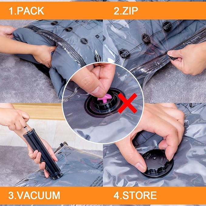 32 Pack Vacuum Storage Bags - Image 3