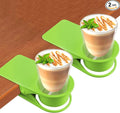 Kalolary 2PCS Table Edge Cup Holder Clips by Kalolary