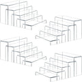 Fixwal 20pcs Large Acrylic Risers 4 Set Acrylic Display Stand Perfume Organizer by Fixwal