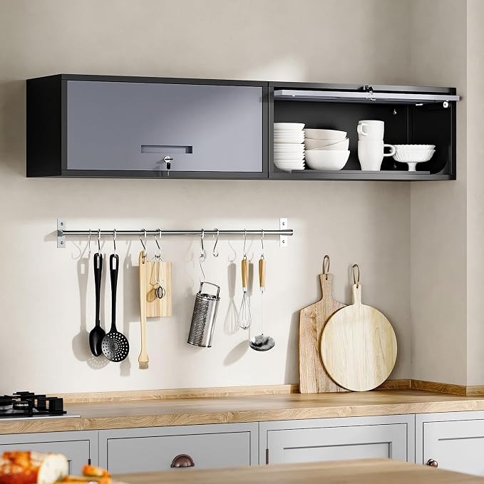 Yizosh Metal Garage Wall Cabinet - Image 7