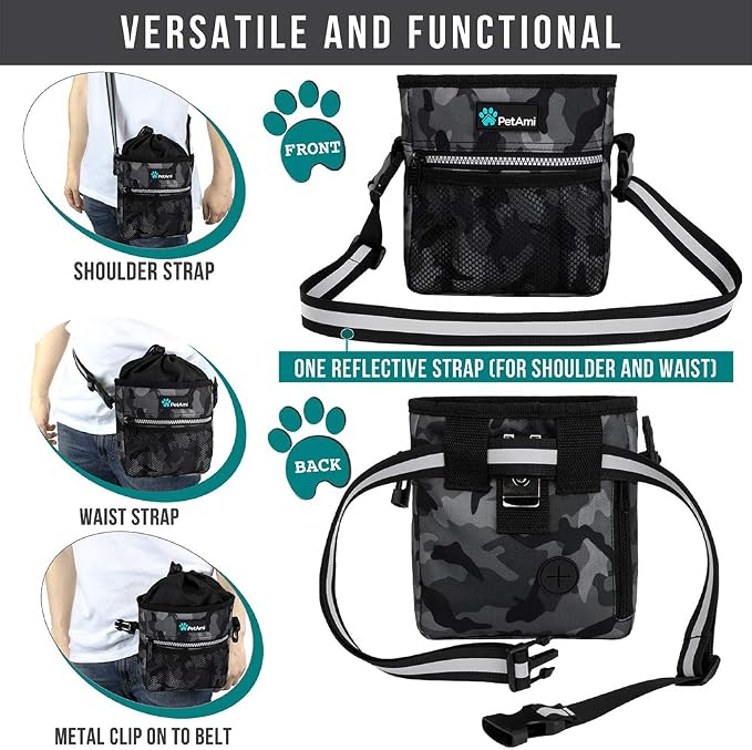 PetAmi Dog Treat Pouch, Pet Treat Pouch - Image 4