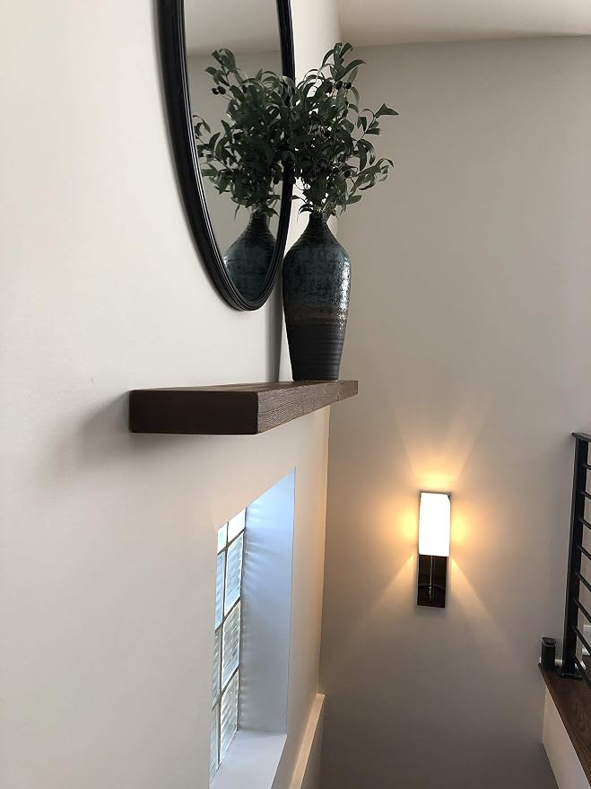 joelsantiques 36 Inch Wooden Floating Shelves - Image 8