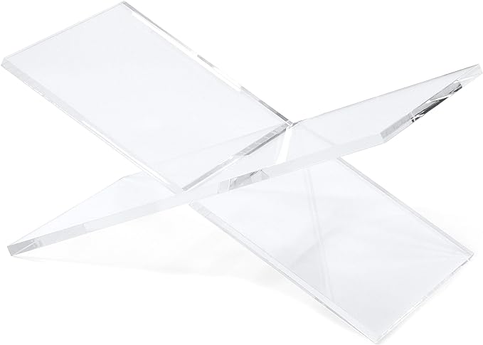 Red Co. Transparent Clear Acrylic Book Holder 2 Piece Reading Stand by RedCo