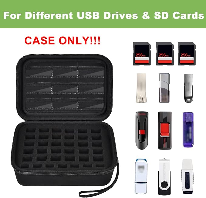 USB Flash Drive Case, SD Card/Memory Stick Pouch - Image 2