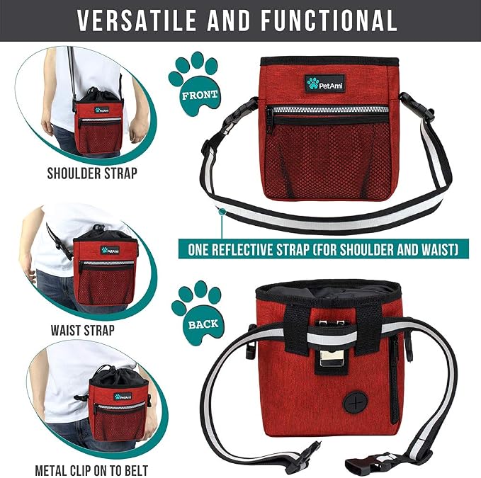 PetAmi Dog Treat Pouch, Pet Treat Pouch - Image 4