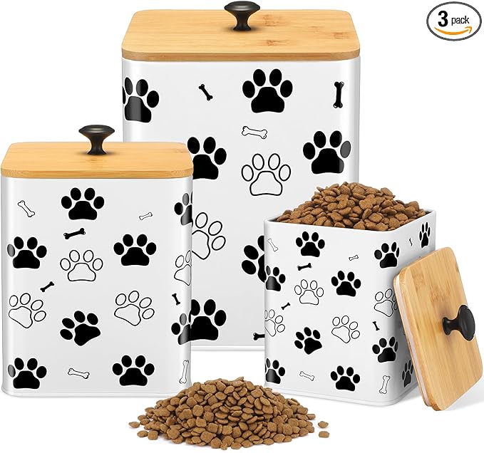 Airtight Dog Food Containers by Unknown