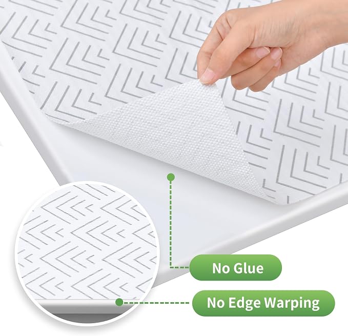 Shelf Liner for Kitchen Cabinets Non Adhesive Drawer Liner Non-Slip Thickened - Image 5