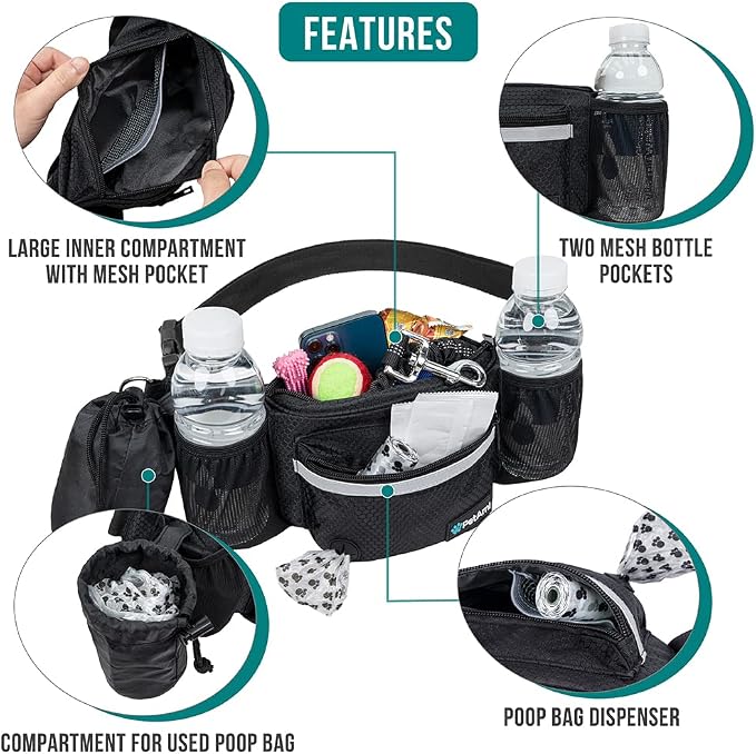 PetAmi Dog Fanny Pack, Treat Pouch - Image 3