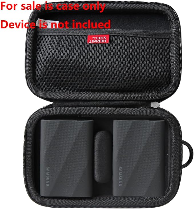 Hermitshell Hard Travel Case for Samsung T9 Portable SSD 2TB / 4TB / 1TB - Image 2