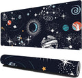 Space Galaxy Gaming Mouse Pad XXL Large Desk Mouse Pad Keyboard Mat by Uiaoiais