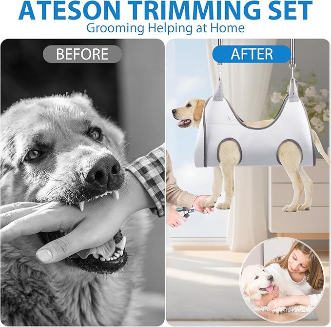 Pet Dog Grooming Hammock Harness - Image 5